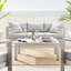 Ensemble de patio extérieur en aluminium 4 pièces Shore Sunbrella-1378943083