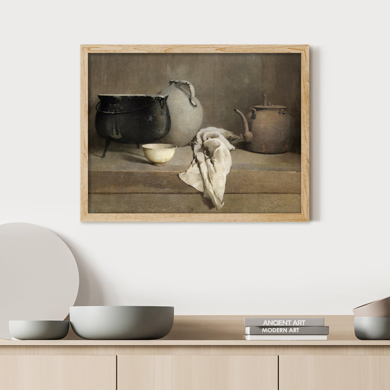 "Nature morte campagne" sur papier, H 11 po x l 14 po, Naturel