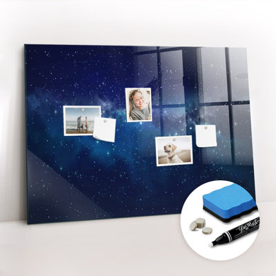 Magnetic Glass Photo Memo Board