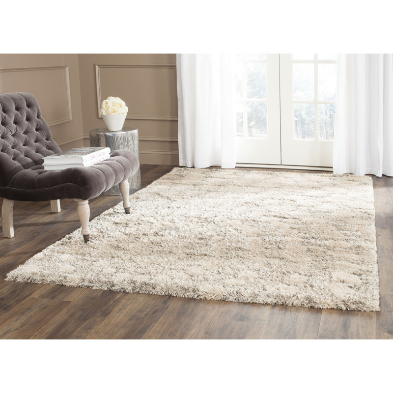 Nisa Rectangle Cotton Hand Woven Area Rug, Rectangle 201 x 290 cm