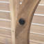 Ensemble de conversation d'extérieur en bois d'acacia pour 2 personnes avec coussins et table basse pour porche, jardin, cour arrière, balcon