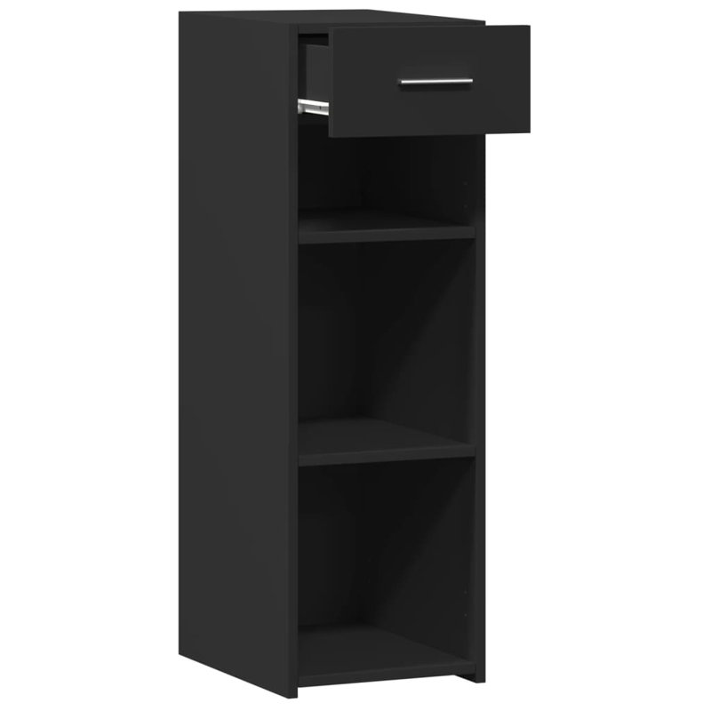 Anquette 93cm H x 30cm W Standard Bookcase, Black