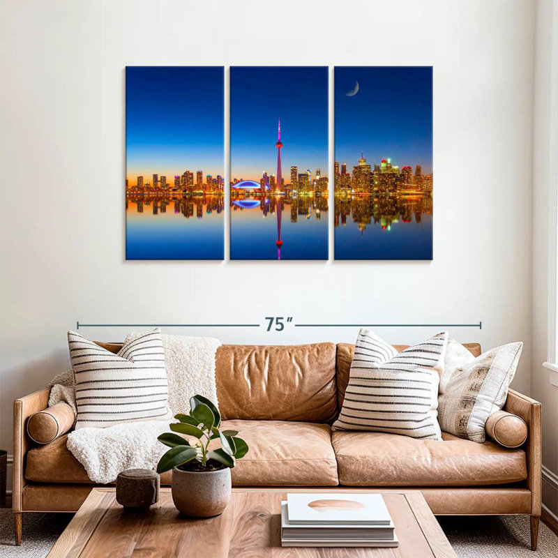 Hannes Toronto City Reflection, 36" H x 57" W