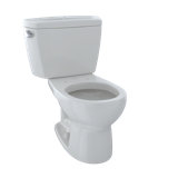 Drake® 1.6 GPF Round Two-Piece Toilet (Seat Not Included)