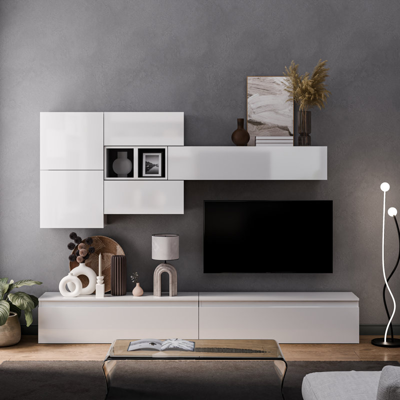 Avairo Entertainment Centre, White