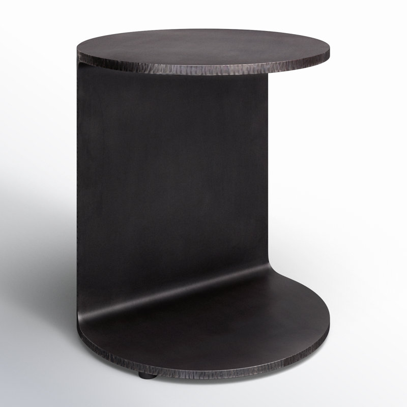 Juana Iron Top End Table