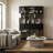 Grobius Bookcase, Hand Rubbed Black