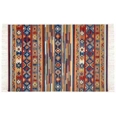 Courtnie Southwestern Hand Woven Area Rug