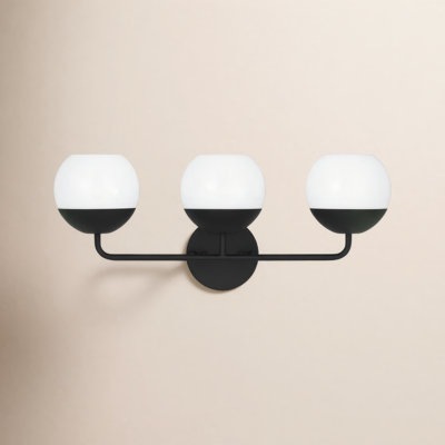 Avoca 3 Light Frosted Dimmable Vanity Light