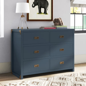 Hubble 6 Drawer Double Dresser