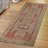 Chic Non-Woven Soft Type Printed Rug Featuring an Intricate Floral Pattern in Warm Earth Tones for a Refined Touch in Any Home Decor Setting-114328983