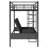Twin Over Full Metal Bunk Bed, Multi-Function