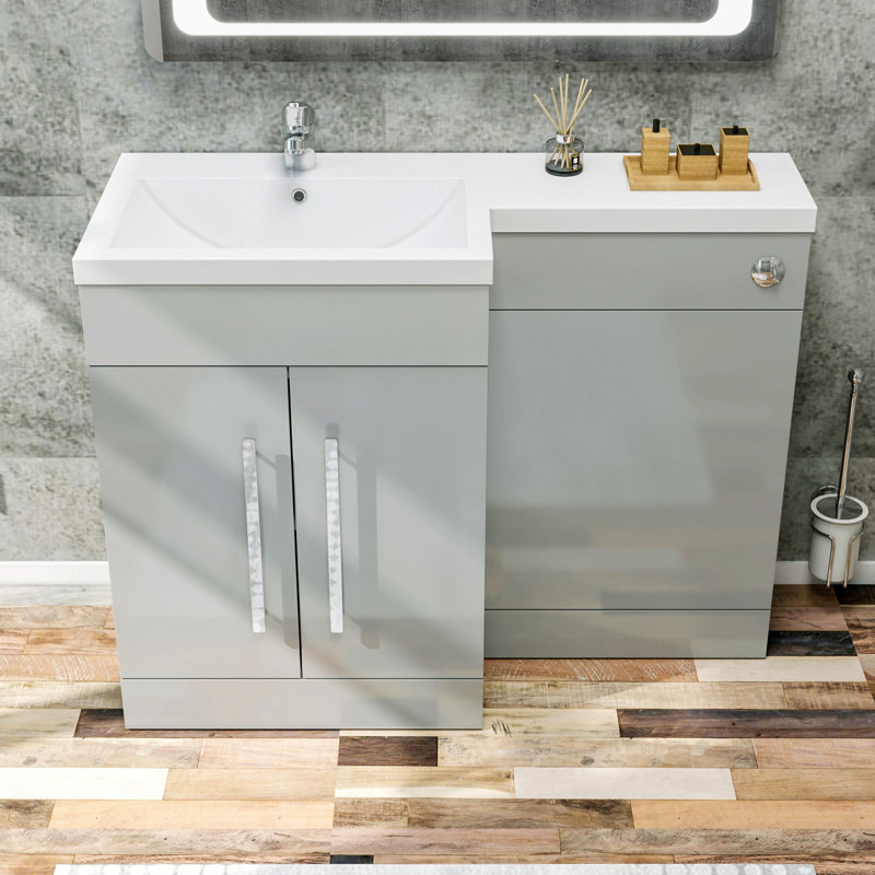 Bathroom Vanity With Basin, Left