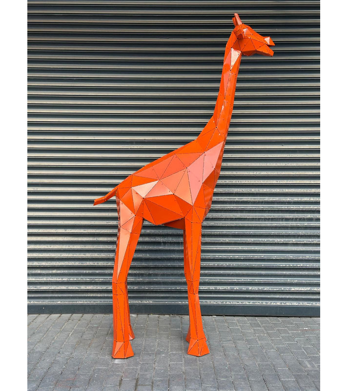 Statue de girafe - L, L
