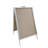 A-Frame Sidewalk Sign Menu Board Snap Frame Restaurant 2-Sided A-Board Graphic Poster Banner