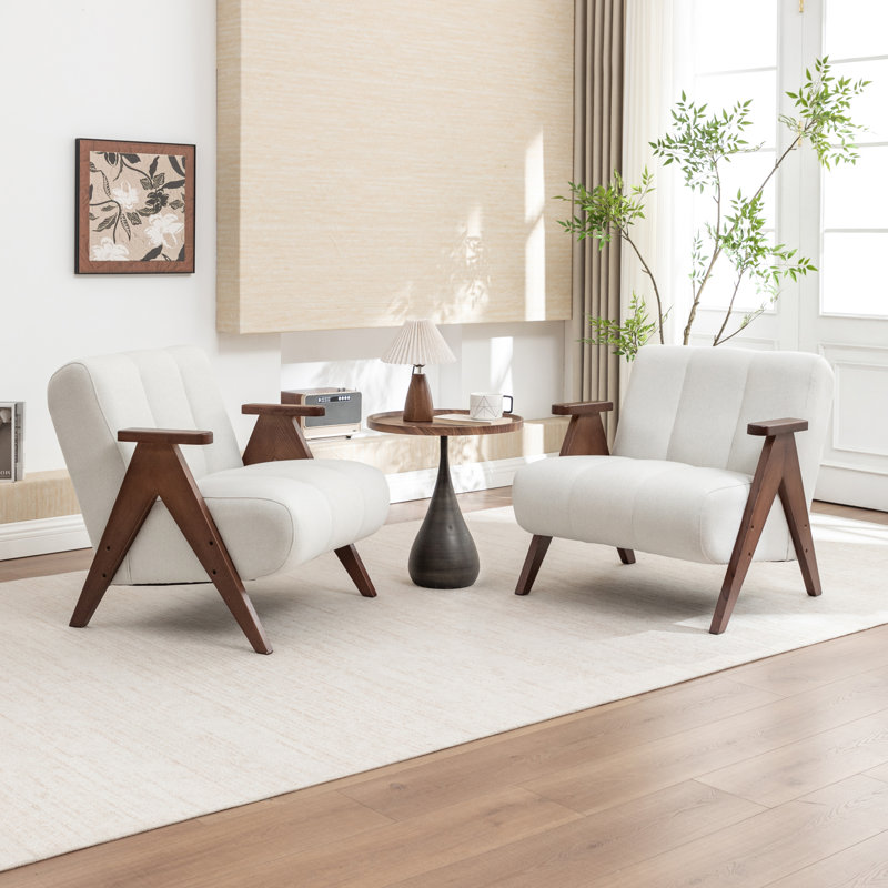 Fauteuil Chenice, Beige
