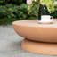 Table de patio avec base piédestal Fayette