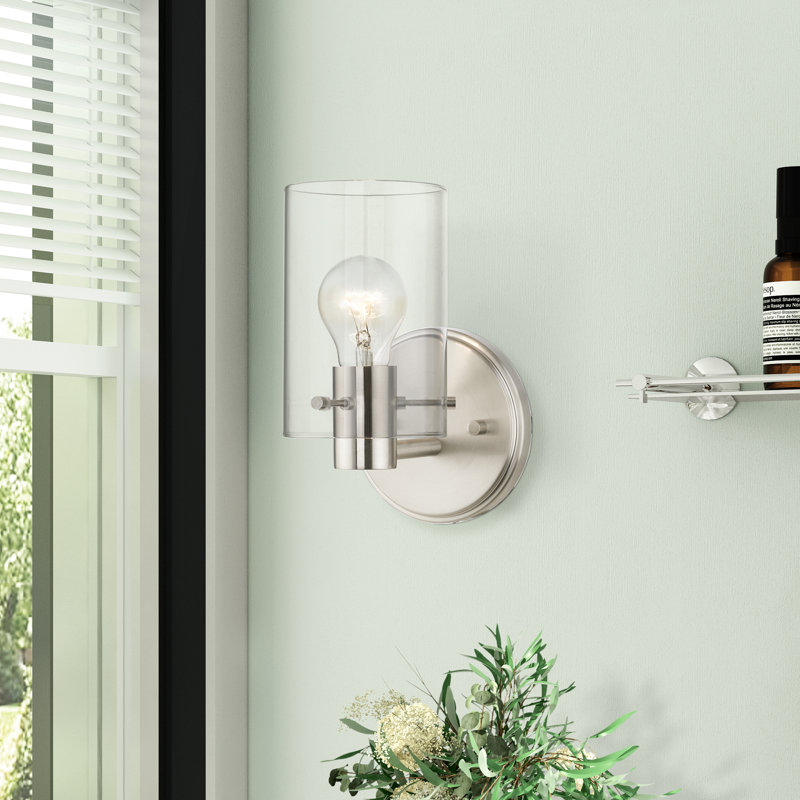 Rosia Wall Sconce, Brushed Nickel