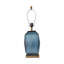  Lampe de table bleue 26 po