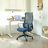 High Back Ergonomic Mesh Office Chair with Adjustable Lumbar Support, Rocking Function, Swivel Task Chair for Home Office, Computer Desk & Study Room-129963517-129963519