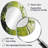 Green Ferm Simple Collage II - Large Oval Wall Mirror On Metal-1077917569