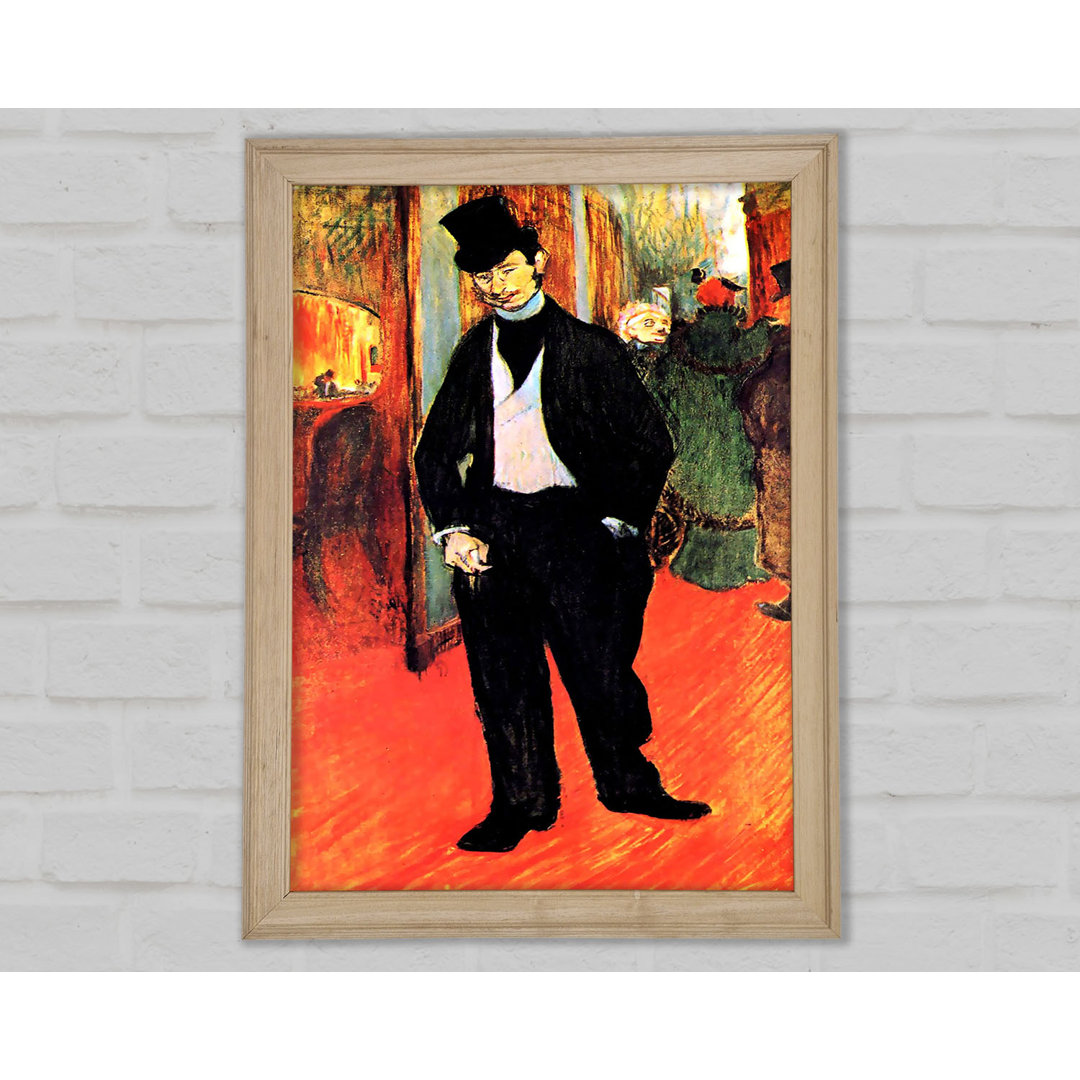 Toulouse Lautrec Dr Tapia De Celeyran - Einzelner Bilderrahmen Kunstdrucke