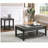 Grey Rectangular End Table