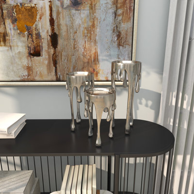 Moderna 11.8" H Aluminum Candlestick