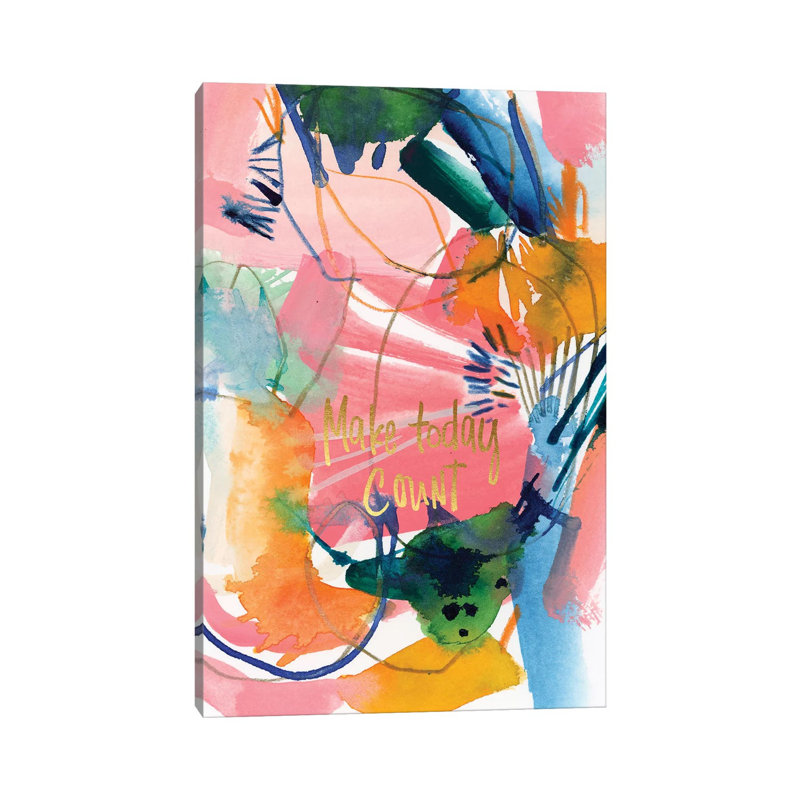 Painterly Inspiration by Joy Ting - Wrapped Canvas Gallery-Wrapped Canvas Giclée, 45.72 cm H x 30.48cm W