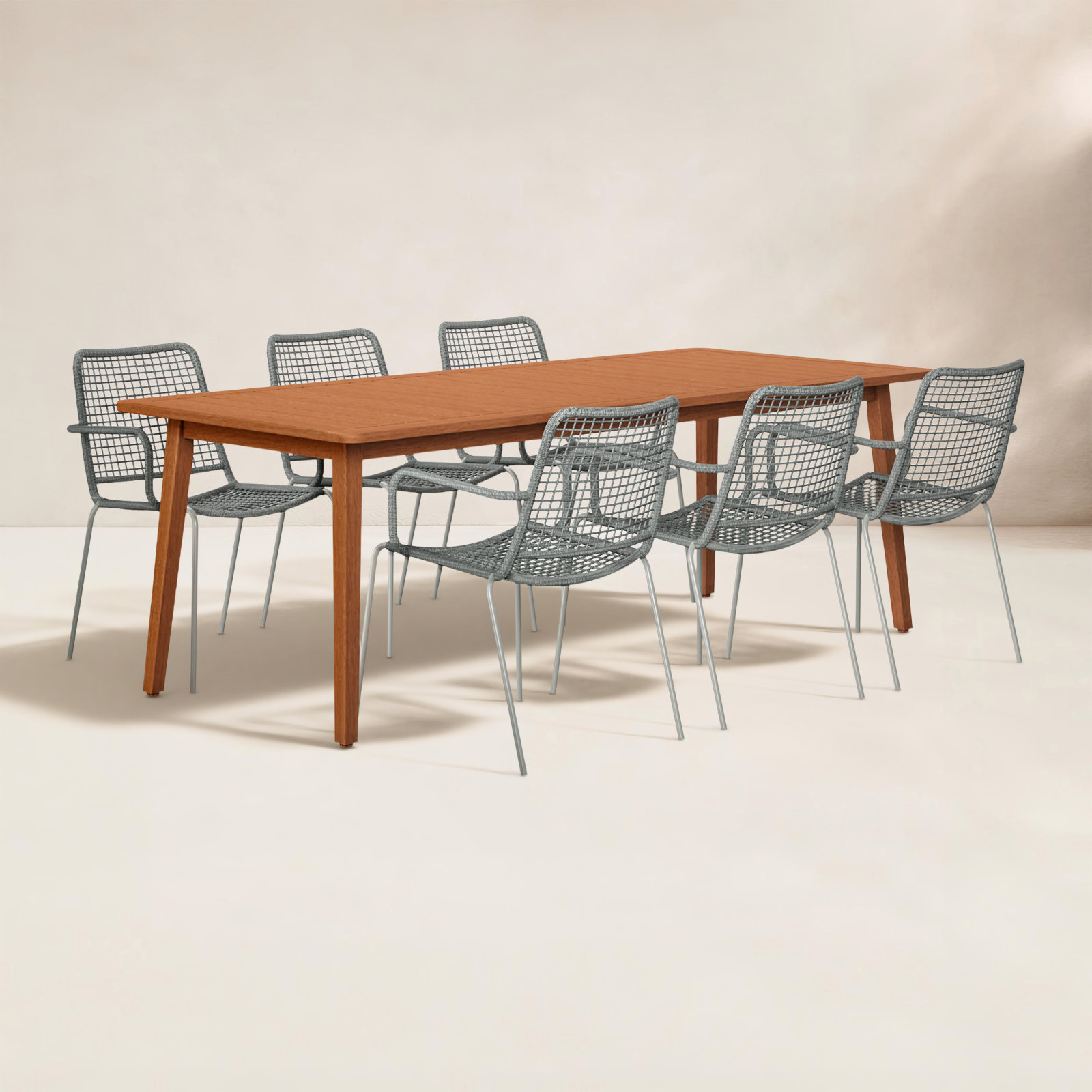 Anautica 85" Patio Dining Set