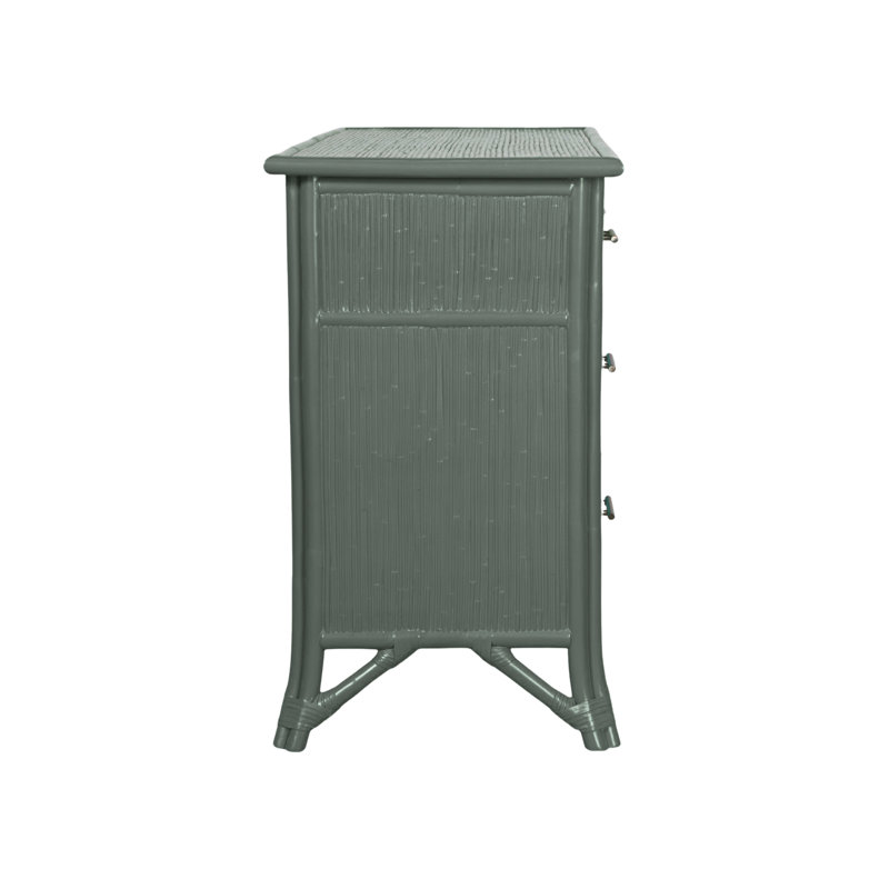 Bermuda 6 - Drawer Dresser, Evergreen