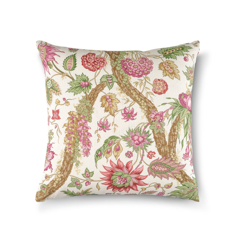 The MET x The House of Scalamandre Fleurs Tropicales Pillow