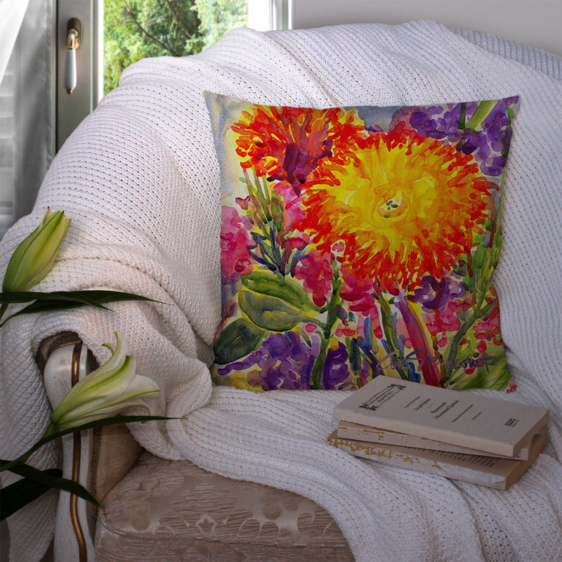 Coussin décoratif intérieur/extérieur aster