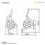 Vena Armed Sconce-33765339