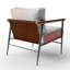 Fauteuil d'appoint Abstract Minimalisme - Still Pink-519875716