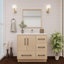 Meuble-lavabo simple 35,4 po avec dessus Victoria-98195135