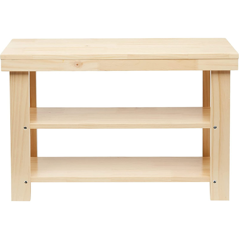 Banc de rangement Castoro, Naturel