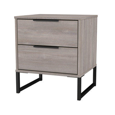 Peacham 45cm W Manufactured Wood Bedside Table