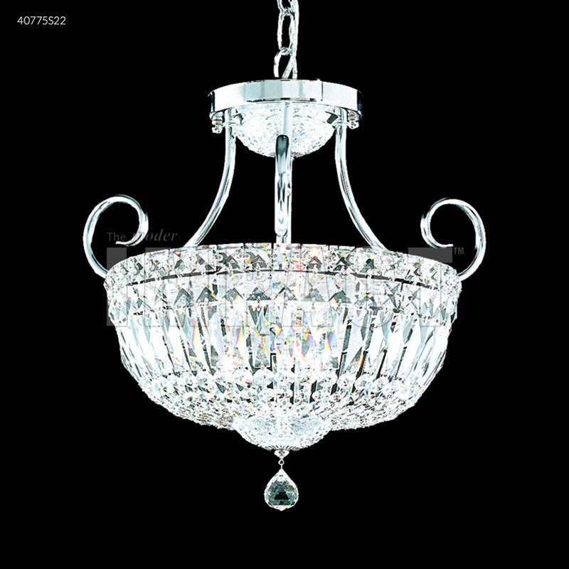 Mini-luminaire suspendu en cristal 3 lumières Mini, Spectra Swarovski