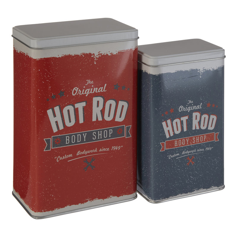 Metal Canister - Set of 2