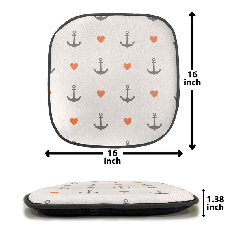 Coussin de siège papillon