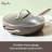 Ayesha Curry Professional Hard Anodized Collection Nonstick Deep Frying Pan with Lid and Helper Handle, 12.25-Inch, Charcoal