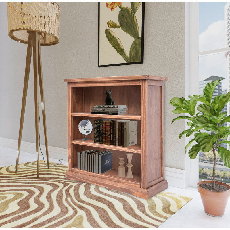 Ancram 90cm H x 90cm W Standard Bookcase, Lacquered