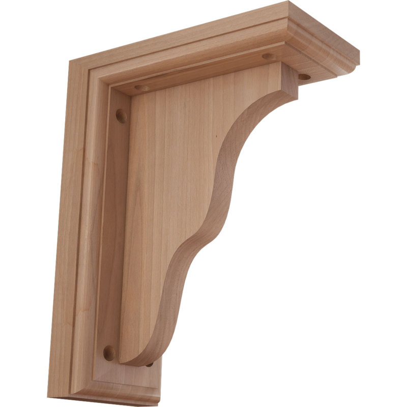 Support traditionnel Hamilton, Cerisier, H 9 po x l 3,5 po x P 7 po