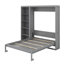 Lit escamotable mural avec tablettes Murphy-1337584122