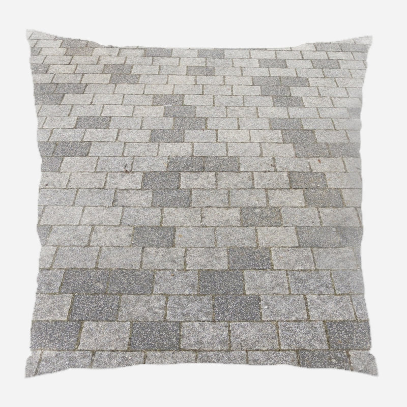 Coussin à carreaux