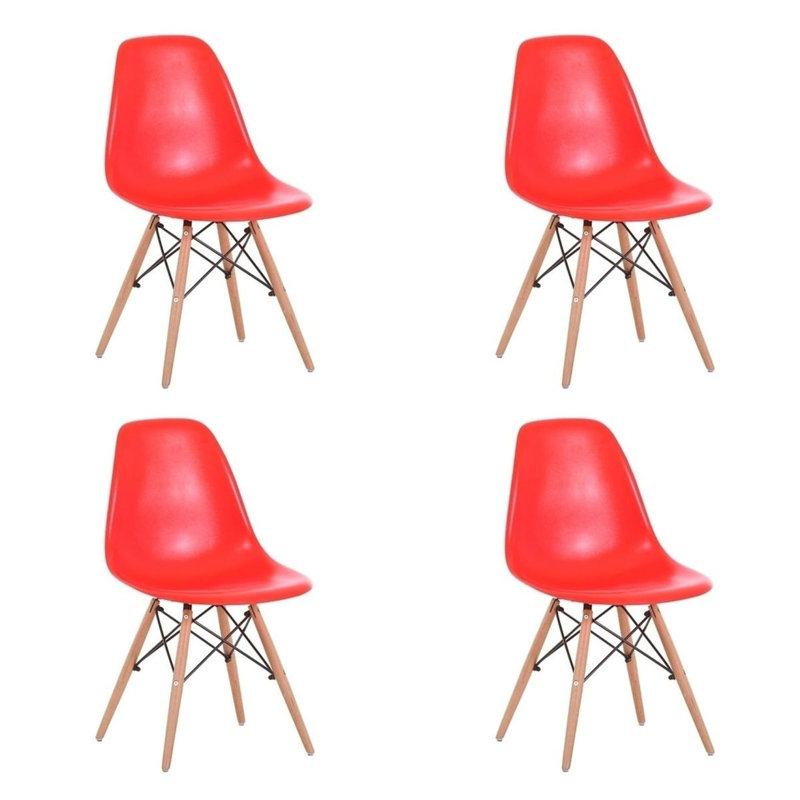 Chaise d’appoint Rhona, Orange