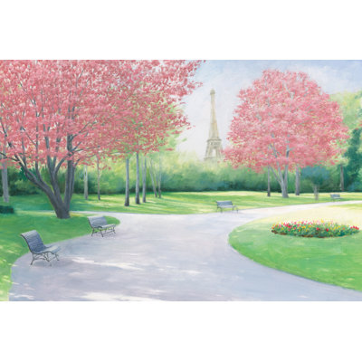 Parisian Spring by James Wiens - Wrapped Canvas Painting