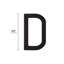Stand-Off Modern 4,5 "lettre D-131175951