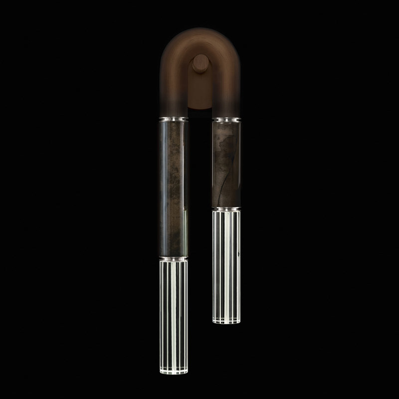 Antonia Iron LED Flush Mounted Sconce, Bronze/Nickel/Charcoal